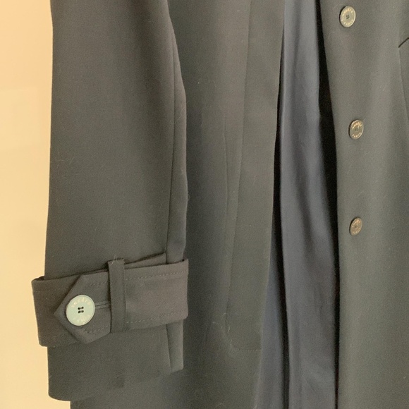 NEW Sandro TRENCH COAT WITH PLEATED INSET - Picture 4 of 6